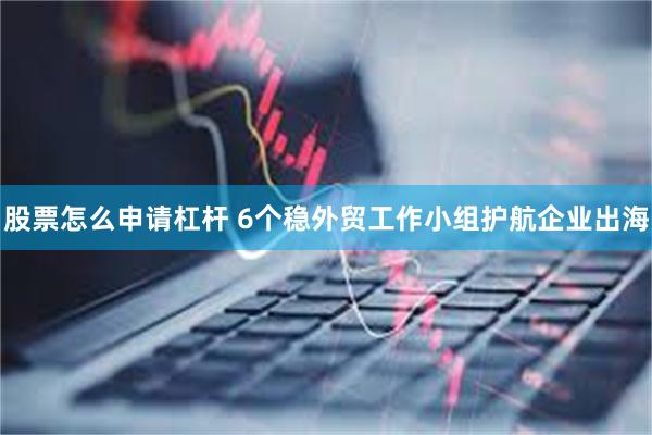 股票怎么申请杠杆 6个稳外贸工作小组护航企业出海